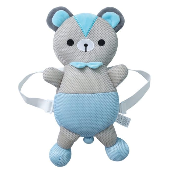 Atmungsaktives Bärenmuster Stoßfestes Kopfpolster für Babykinder beim Wandern – Bild 2