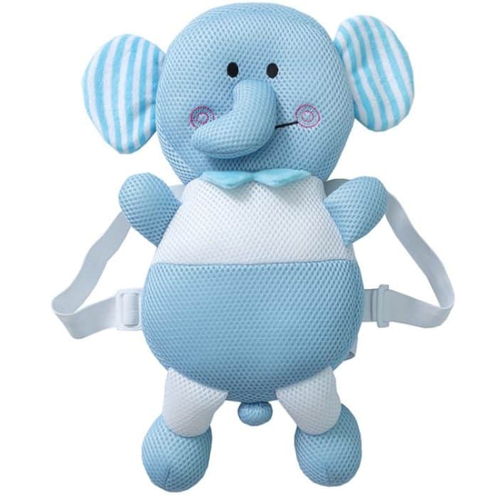 Atmungsaktives Elefantenmuster Stoßfestes Kopfpolster für Kleinkinder beim Wandern – Bild 2