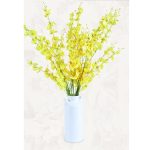 Home Hochzeitsfeier Dekor Seide Orchidee DIY künstliche Blume Phalaenopsis Blumensträuße, zufällige Farblieferung – Bild 3