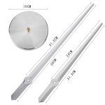 Kreative DIY Edelstahl Wanduhr Home Office Dekoration – Bild 3