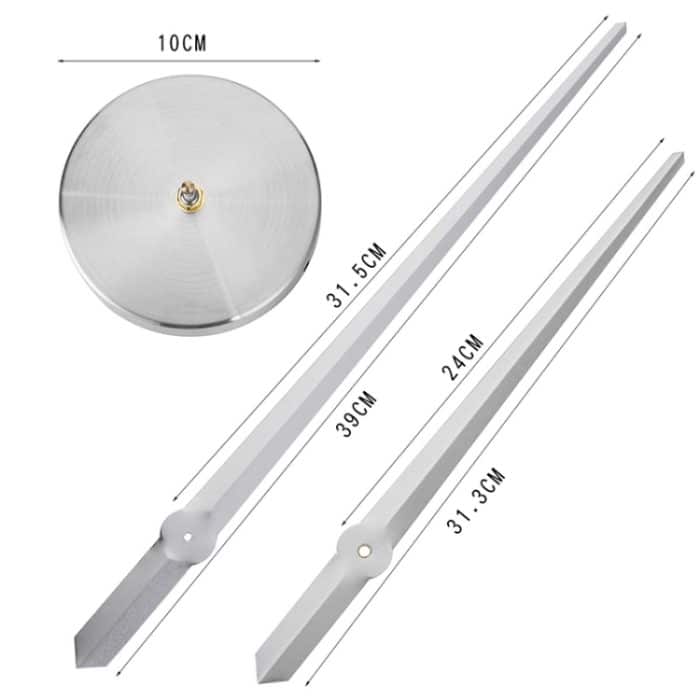 Kreative DIY Edelstahl Wanduhr Home Office Dekoration – Bild 3