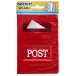 2 PCS Post Pattern Red Passport Card Bag – Bild 6