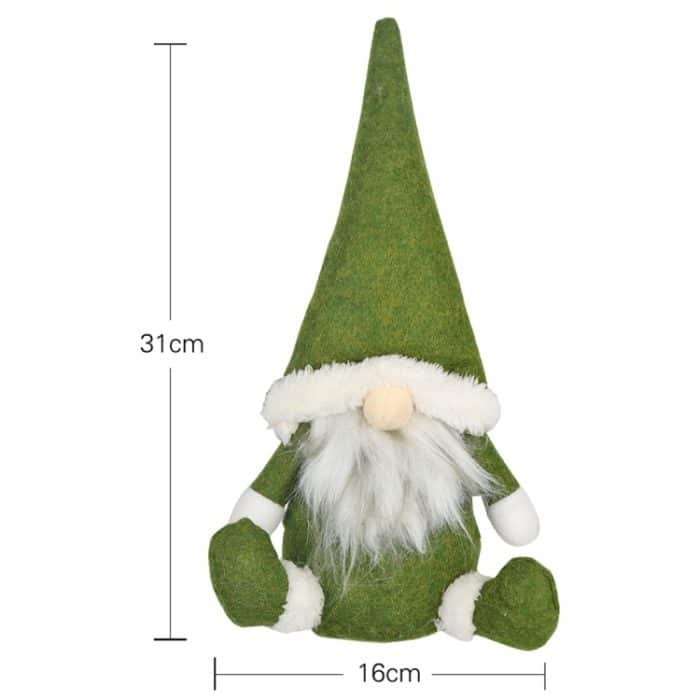 CX20217 Gesichtslose Puppe, Fensterdekoration, Weihnachtsdekoration – Bild 5