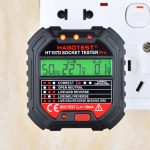 HABOTEST HT107D Multifunktionaler Digitalanzeige-Steckdosentester, HT107D (US Plug), HT107D (UK Plug), HT107D (EU Plug) – Bild 4