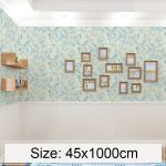 Morning Glory Kreative 3D Stein Ziegel Dekoration Tapetenaufkleber Schlafzimmer Wohnzimmer Wand Wasserdichte Tapetenrolle, Größe: 45 x 1000cm