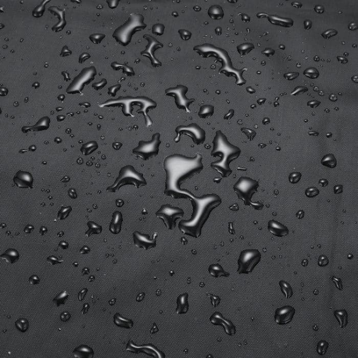 Anti-UV wasserdicht staubdicht 210D Oxford Stoff Klapptisch Stühle Schutzhülle Outdoor Möbel Set Cover, Größe: 213 * 132 * 74cm (Schwarz) – Bild 4