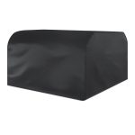 Anti-UV wasserdicht Staubdicht 210D Oxford Stoff Klapptisch Stühle Schutzhülle Outdoor Möbel Set Cover, Größe: 250 * 250 * 90cm (Schwarz) – Bild 2