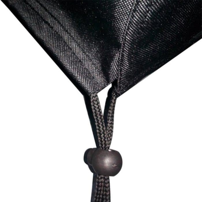 Anti-UV wasserdicht staubdicht 210D Oxford Stoff Klapptisch Stühle Schutzhülle Outdoor Möbel Set Cover, Größe: 270 * 180 * 89cm (Schwarz) – Bild 3