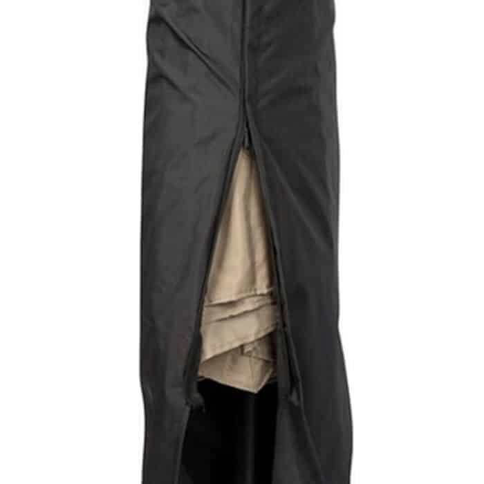 Anti-UV 210D Oxford Stoffklappbare Sonnenschirm-Regenschirm-Schutzhülle für den Außenbereich, Größe: 57 * 48 * 25 cm (schwarz) – Bild 3