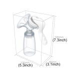 Real Bubee Mutterschaftsprodukte PP Manual Saughing Muttermilchpumpe für Mama – Bild 6