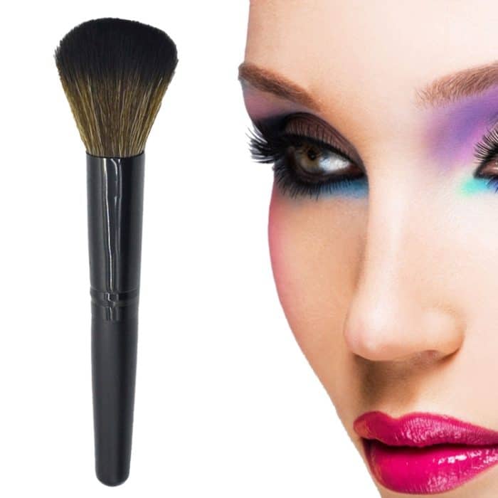Holzgriff, weicher Kopf, Puffer, Foundation, Puder, Rouge, Pinsel, Make-up-Werkzeuge – Bild 5