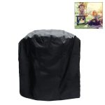 Outdoor Anti-UV wasserdicht staubdicht 210D Oxford Tuch BBQ Kreis Schutztasche Holzkohle Grill Abdeckung, Größe: 58 x 77 cm, Size: 58x77cm