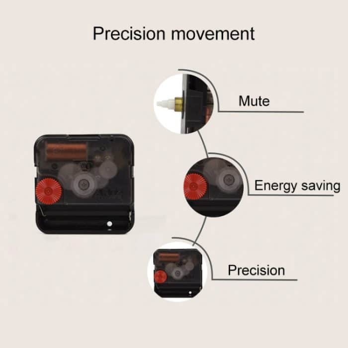 Retro-hölzerne runde einseitige Zahnraduhr Rom-Zahlen-Wanduhr, Durchmesser: 40 cm, Rome Number  40cm – Bild 6