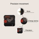 Retro-hölzerne runde einseitige Zahnraduhr mit arabischen Zahlen, Durchmesser: 30 cm, Number 30cm – Bild 5