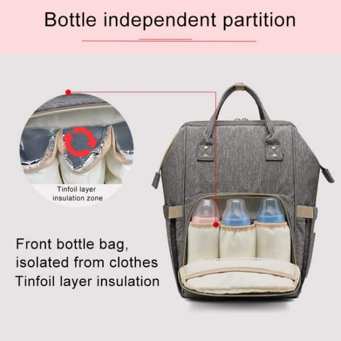 Multifunktionale Doppel-Umhängetasche, Handtasche, wasserdichter Rucksack aus Oxford-Stoff, Fassungsvermögen: 16 l – Bild 4