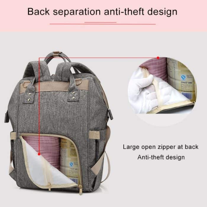 Multifunktionale Doppel-Umhängetasche, Handtasche, wasserdichter Rucksack aus Oxford-Stoff, Fassungsvermögen: 16 l – Bild 5