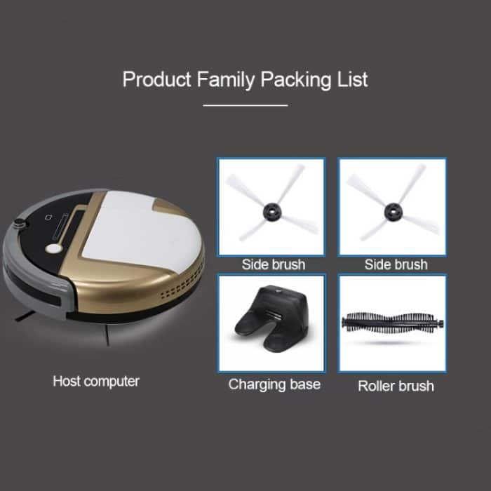 FD-3RSW (IIC) CS 1000Pa Intelligenter Haushaltsstaubsauger-Reinigungsroboter mit großer Saugleistung – Bild 12