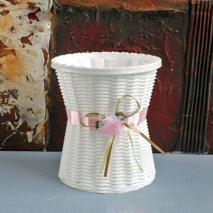 Kunststoff Blumentöpfe Mittelgroße Blumentöpfe Mode Balkon Garten Pflanze Pflanzer Home Decoration, Band Zufällige Farblieferung – Bild 2