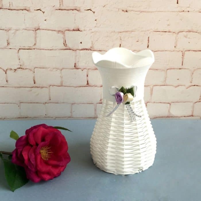 Kunststoff Blumentöpfe Mittelgroße Blumentöpfe Mode Balkon Garten Pflanze Pflanzer Home Decoration, Band Zufällige Farblieferung – Bild 2