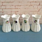 Kunststoff Blumentöpfe Mittelgroße Blumentöpfe Mode Balkon Garten Pflanze Pflanzer Home Decoration, Band Zufällige Farblieferung – Bild 4