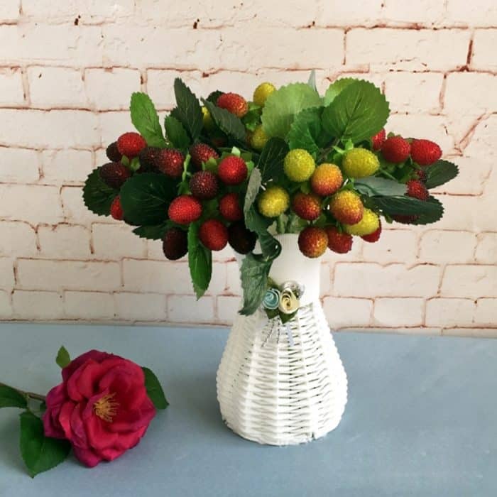 Kunststoff Blumentöpfe Mittelgroße Blumentöpfe Mode Balkon Garten Pflanze Pflanzer Home Decoration, Band Zufällige Farblieferung – Bild 5