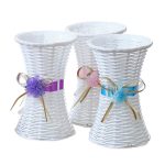 Kunststoff Blumentöpfe Mittelgroße Blumentöpfe Mode Balkon Garten Pflanze Pflanzer Blumenvase Home Decoration, Band Zufällige Farblieferung – Bild 2