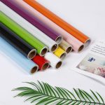 Perlmuttartige kreative PVC-Ziegeldekoration, Möbel-Tapetenaufkleber, Schlafzimmer, Wohnzimmer, Wand, wasserdichte Tapetenrolle, Größe: 60 x 500 cm – Bild 2