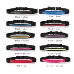 Multifunktionale Outdoor-Sportarten Wasserdichte High-Stretch-Tasche aus Kunstleder mit einfacher Taille und Nachtreflexstreifen, zufällige Farblieferung – Bild 2