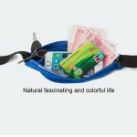 Multifunktionale Outdoor-Sportarten Wasserdichte High-Stretch-Tasche aus Kunstleder mit einfacher Taille und Nachtreflexstreifen, zufällige Farblieferung – Bild 4