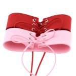 2 PCS Einfache Persönlichkeit Punk Sexy Gebundener Kragen Mode Samt Kragen Knochen Halskette, Zufällige Farblieferung – Bild 6