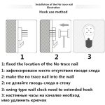 Kreative Acryl Wohnzimmer dekorative mathematische Formel Wanduhr – Bild 6