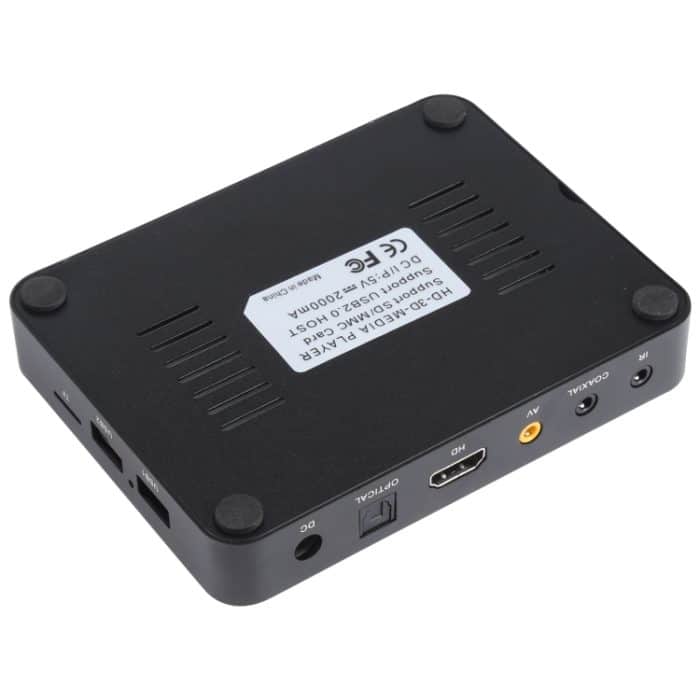 X8 UHD 4K Android 4.4.2 Media Player TV-Box mit Fernbedienung, RK3229 Quad Core bis zu 1,5 GHz, RAM: 1 GB, ROM: 8 GB, unterstützt WLAN, USB 3.0, HD-Medienschnittstelle, TF-Karte, US-Stecker – Bild 4