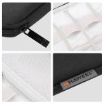 HAWEEL Uhrenarmband-Organizer-Box für Kopfhörer/U-Disk/Digitalkabel-Aufbewahrungsbox, Watch Band Organizer, Size: M – Bild 3