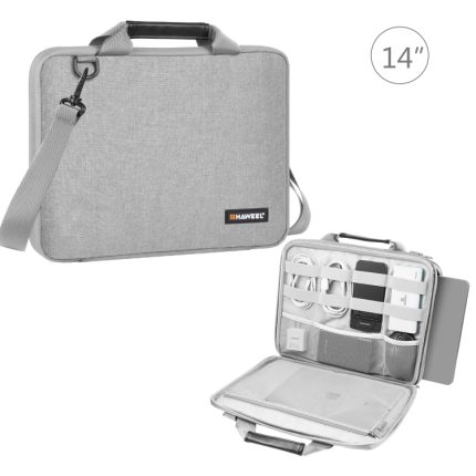 HAWEEL 13,0 Zoll-14,0 Zoll Aktentasche Umhängetasche für MacBook, Lenovo Thinkpad, ASUS, HP, 13.0 inch-14.0 inch
