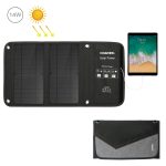 HAWEEL 14W Faltbares Solarpanel -Ladegerät mit 5 V / 2,4A Max Dual USB -Anschlüssen