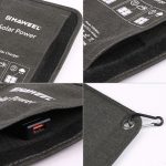 HAWEEL 14W Faltbares Solarpanel -Ladegerät mit 5 V / 2,4A Max Dual USB -Anschlüssen – Bild 4
