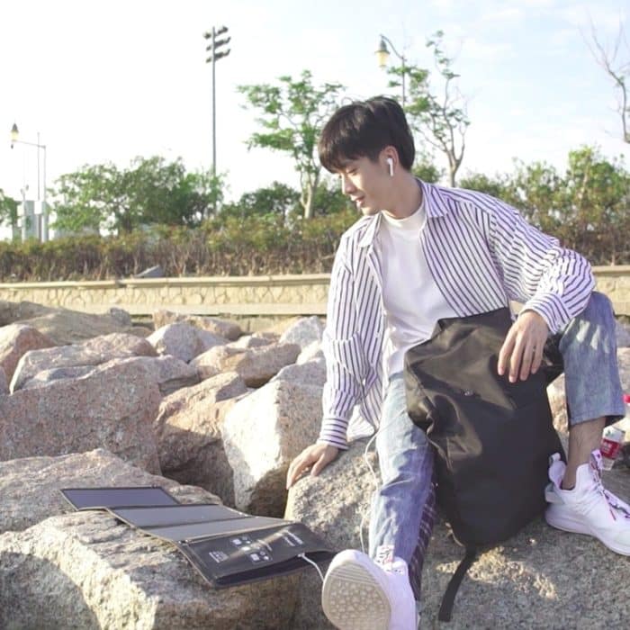 Haweel 28W Faltbares Solarpanel -Ladegerät mit 5V 3A Max Dual USB -Anschlüssen – Bild 12