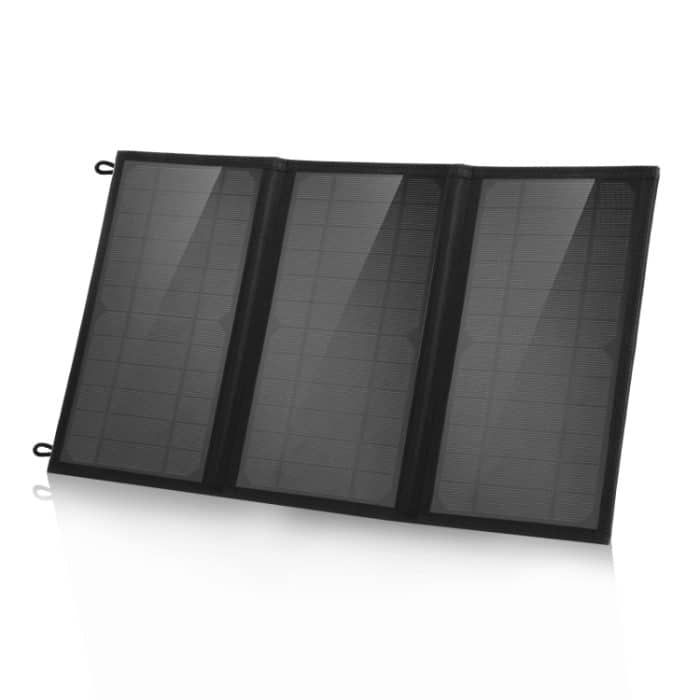 HAWEEL 18 W 3 Panels Faltbare Solarmodul-Ladetasche mit 5 V / 3,1 A max. zwei USB-Anschlüssen, unterstützt QC3.0 und AFC – Bild 2