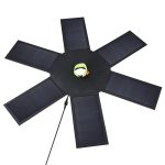 HAWEEL 42 W faltbares Solarpanel-Ladegerät mit Schirmoberseite und 5 V 3,0 A max. Dual-USB-Anschlüssen, unterstützt QC3.0/FCP/SCP/AFC/SFCP-Protokoll – Bild 2