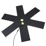 HAWEEL 42 W faltbares Solarpanel-Ladegerät mit Schirmoberseite und 5 V 3,0 A max. Dual-USB-Anschlüssen, unterstützt QC3.0/FCP/SCP/AFC/SFCP-Protokoll – Bild 3