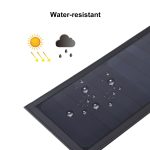 HAWEEL 42 W faltbares Solarpanel-Ladegerät mit Schirmoberseite und 5 V 3,0 A max. Dual-USB-Anschlüssen, unterstützt QC3.0/FCP/SCP/AFC/SFCP-Protokoll – Bild 8