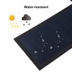 HAWEEL 28 W faltbares Regenschirm-Solarpanel-Ladegerät mit 5 V 3 A max. Dual-USB-Anschlüssen, unterstützt QC3.0/FCP/SCP/AFC/SFCP-Protokoll – Bild 8