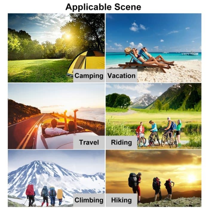 HAWEEL 14 W ultradünnes faltbares Solarpanel-Ladegerät mit 5 V/2,2 A USB-Anschluss, unterstützt QC3.0 und AFC, Ultrathin 14W 4-Fold – Bild 12