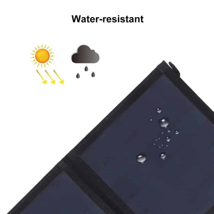 HAWEEL 14 W ultradünnes faltbares Solarpanel-Ladegerät mit 5 V/2,2 A USB-Anschluss, unterstützt QC3.0 und AFC, Ultrathin 14W 4-Fold – Bild 8