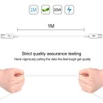 HAWEEL 25W 3A Typ-C / USB-C zu Typ-C / USB-C-PD-PD-Datenkabel, Länge: 1M – Bild 3