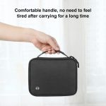 HAWEEL Reisepasshülle, Dokumenten-Organizer, Kreditkartenetui mit Griff, Handle Bag – Bild 8