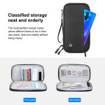 HAWEEL Clutch Tasche Reisepass Brieftasche Dokument Organizer Kreditkarten Fall Tasche, Clutch Bag – Bild 9