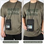 HAWEEL Hals Reisepass Brieftasche Tasche Dokument Veranstalter Kreditkarten Fall Tasche, Neck Pouch – Bild 8