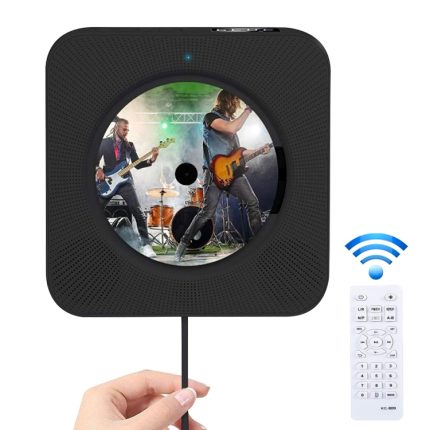Der tragbare Bluetooth-Lautsprecher-CD-Player der zweiten Generation mit digitaler Anzeige und Fernbedienung, Digital Display