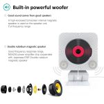 Der tragbare Bluetooth-Lautsprecher-CD-Player der zweiten Generation mit digitaler Anzeige und Fernbedienung, Digital Display – Bild 4